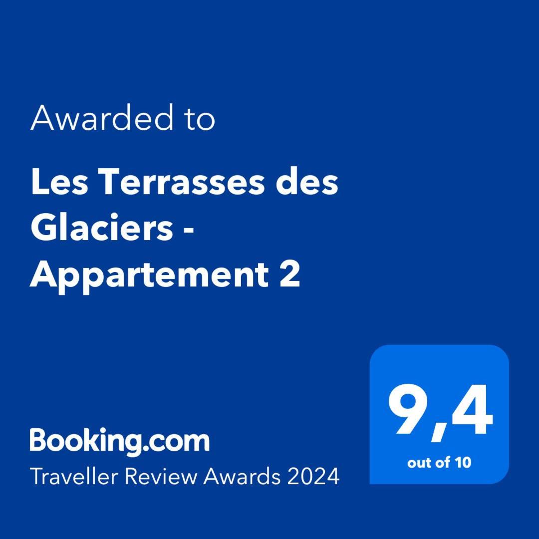Les Terrasses Des Glaciers - Appartement 2 Шамони Экстерьер фото
